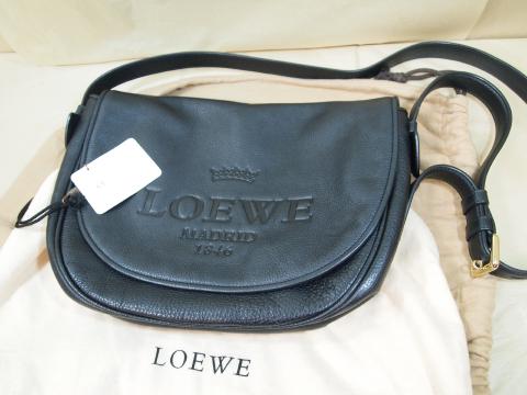 Loewe ロエベのショルダー付け根の修理 | ブランド病院 鞄・財布の修理外科