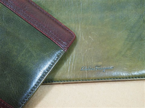 フェラガモ（Ferragamo）財布と名刺入れの修理 | ブランド病院 鞄・財布の修理外科
