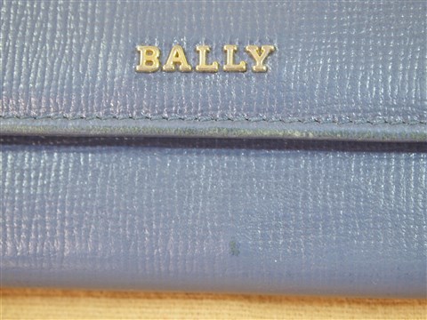 BALLY バリー長財布のクリーニング加工 | ブランド病院 鞄・財布の修理外科